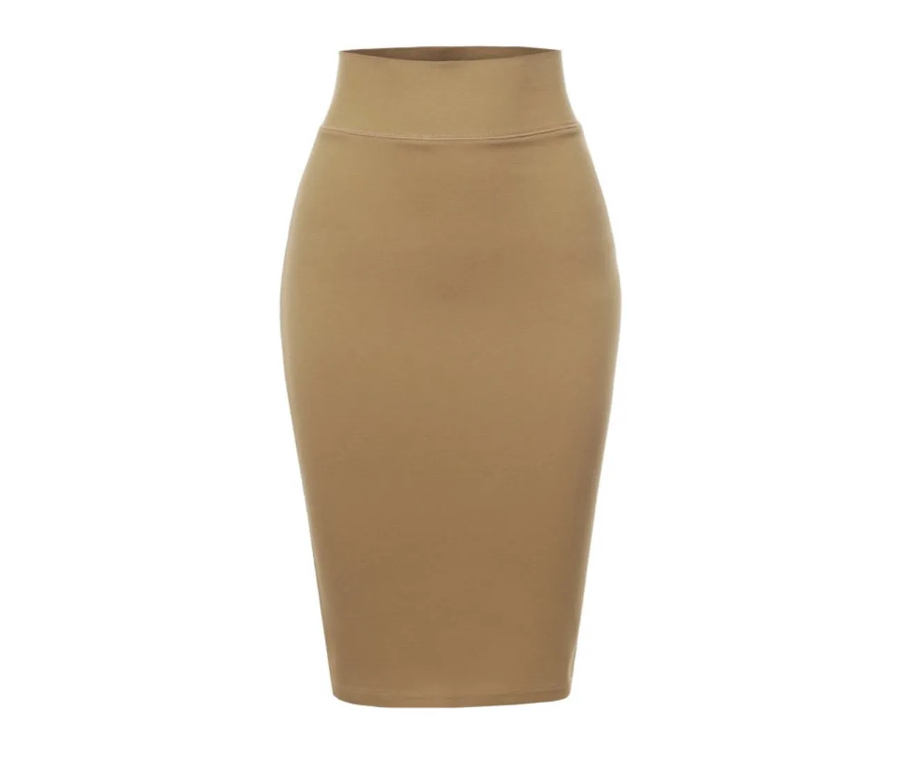 Classic Popular High Waist Tummy Control Pencil Skirt