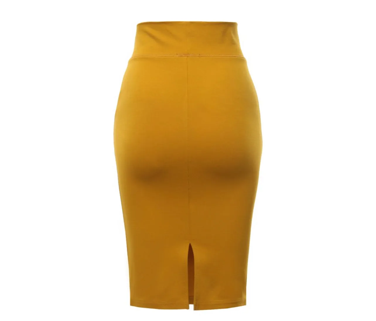 Classic Popular High Waist Tummy Control Pencil Skirt