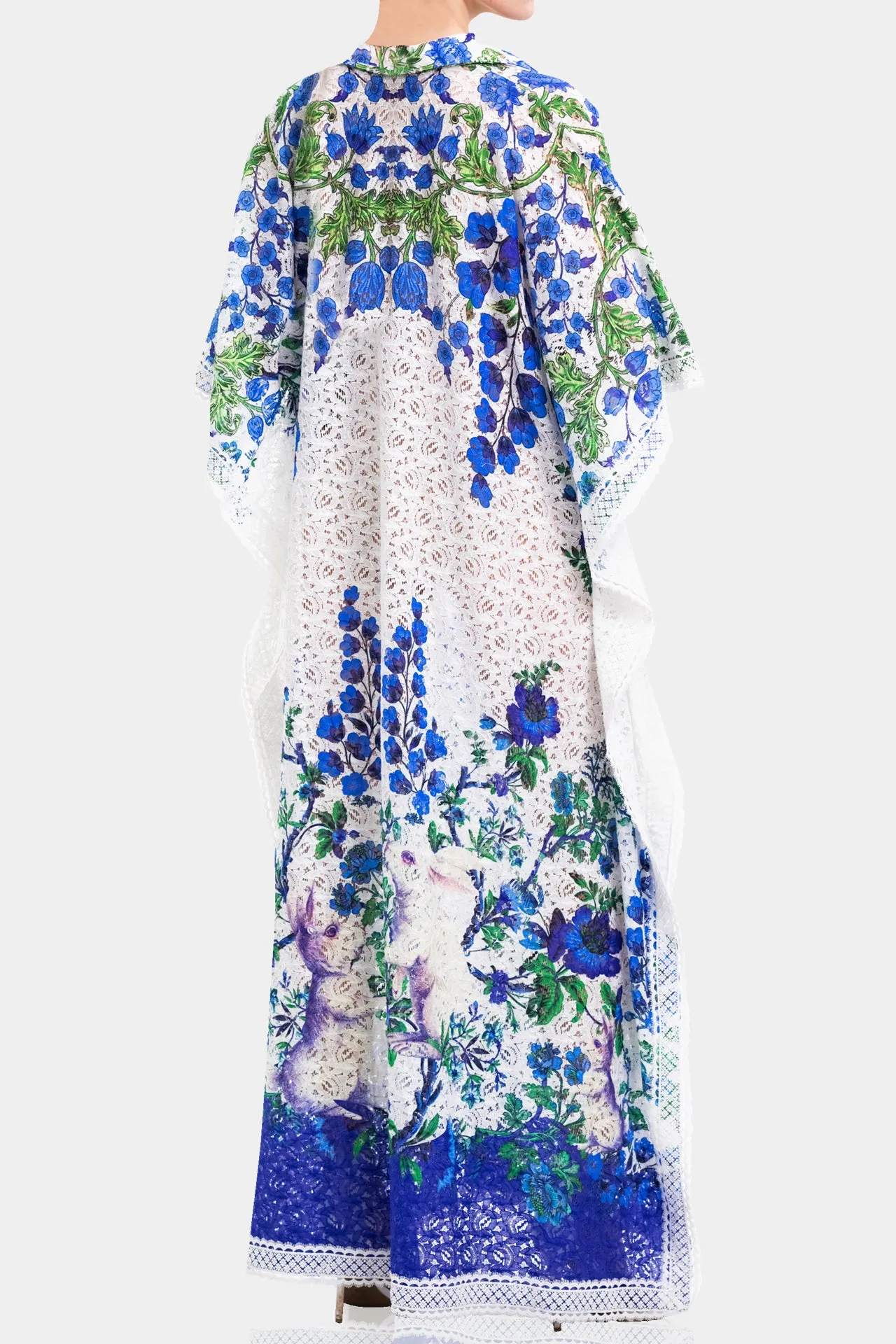 Designer Kaftan Dress in Cotton