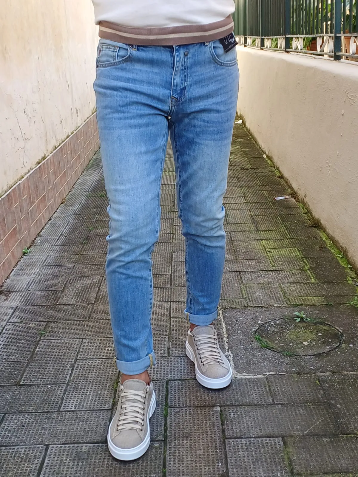JEANS CINQUE TASCHE DATCH