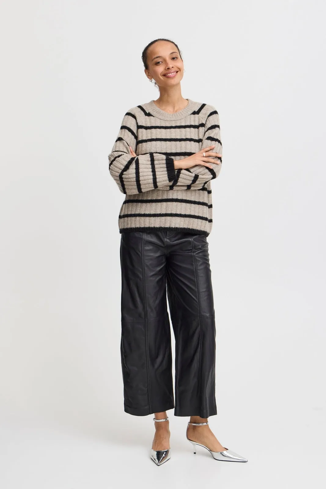 Marianne Knit Jumper - String Mix