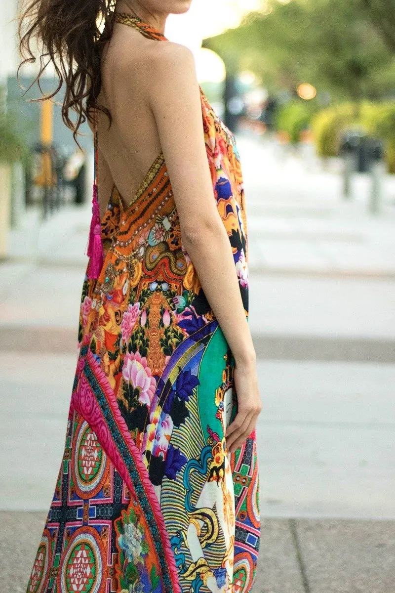 Multi Way Halter Neck Dress