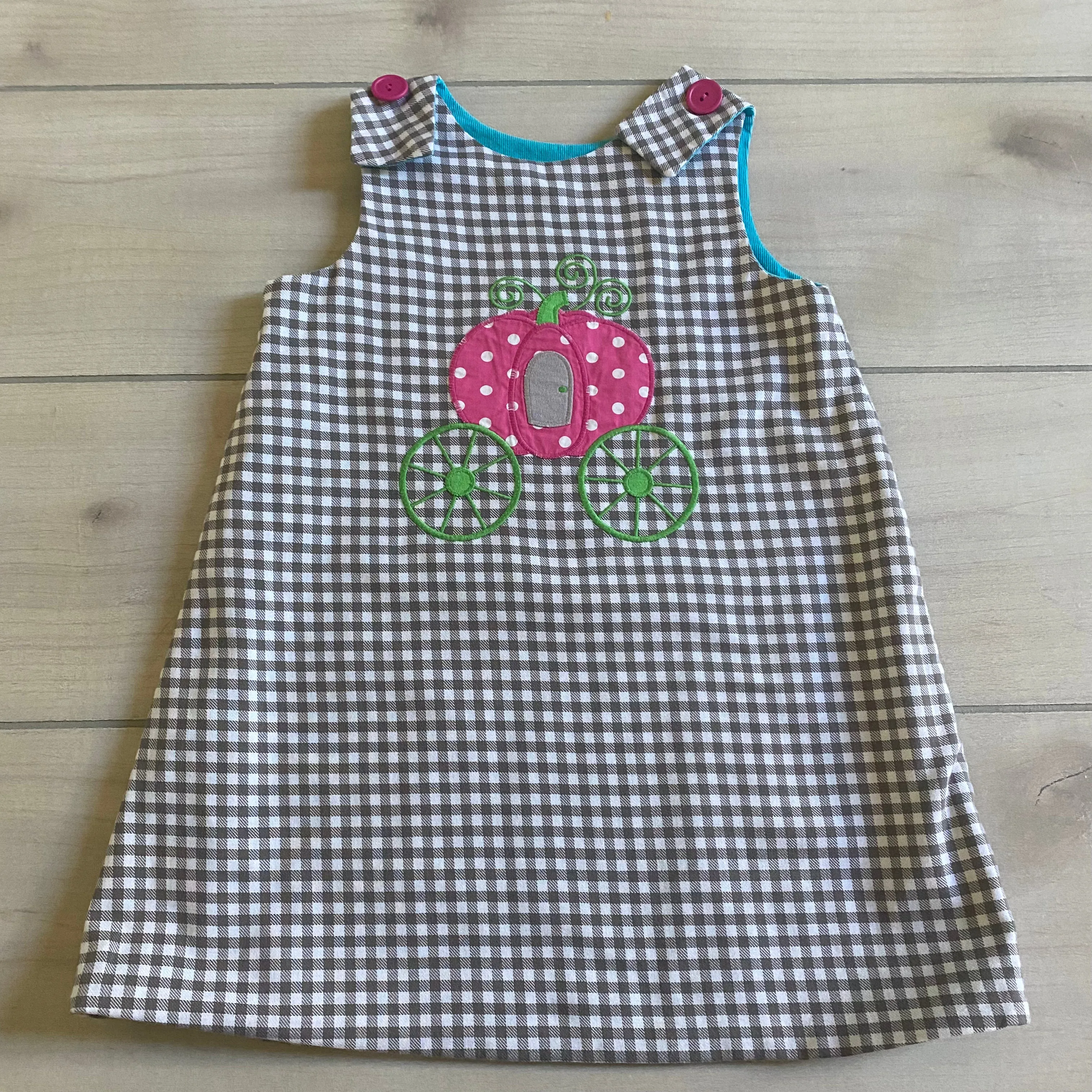 Reversible Snowman/Princess Jumper Dress